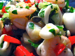 Friendly Lemons - Insalata di Frutti di Mare al Limone Friendly Lemons - Insalata di Frutti di Mare al Limone