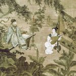 唐寅-陶穀贈詞圖