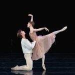 Cassandra Trenary and Aran Bell dance in Romeo & Juliet. Photo Karolina Kuras. Ballet Sun Valley Festival 2018 Web