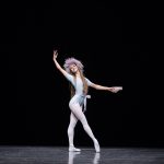 Pacific Northwest Ballet principal dancer Lesley Rausch as The Ballerina in Jerome Robbins’ The Concert (or, The Perils of Everybody). Photo © Angela Sterling.