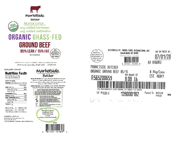 新澤西州食品公司 召回近4萬3千磅碎牛肉