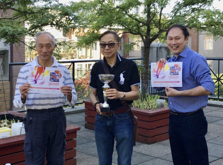 支持中僑百萬行籌款 影視人協會榮獲金盃獎