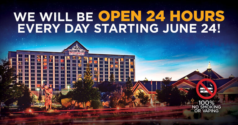 TULALIP CASINO 6月28日起開始恢復正常營業時間