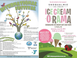 SeaTac International Festival and Snoqualmie Ice Cream O Rama