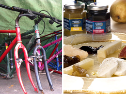 Bike Shack and Seattle Cheese Festival