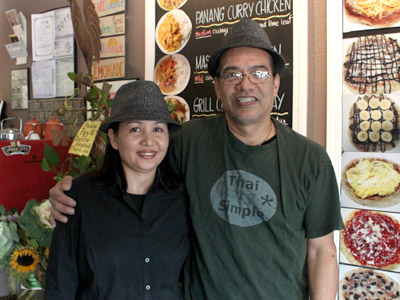 Picha and Mark Pinkaow, chefs and owners of Thai Curry Simple.